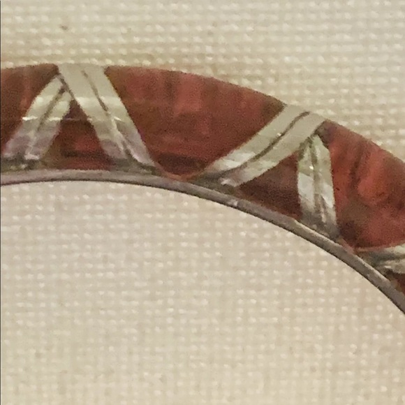 SOLD!!!Angelique De Paris Bamboo 925 Bangle Bracel - Picture 8 of 12